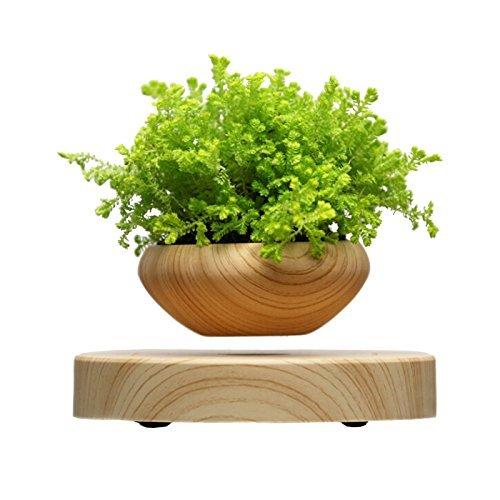 MAGNETIC LEVITATING FLOATING PLANT POT