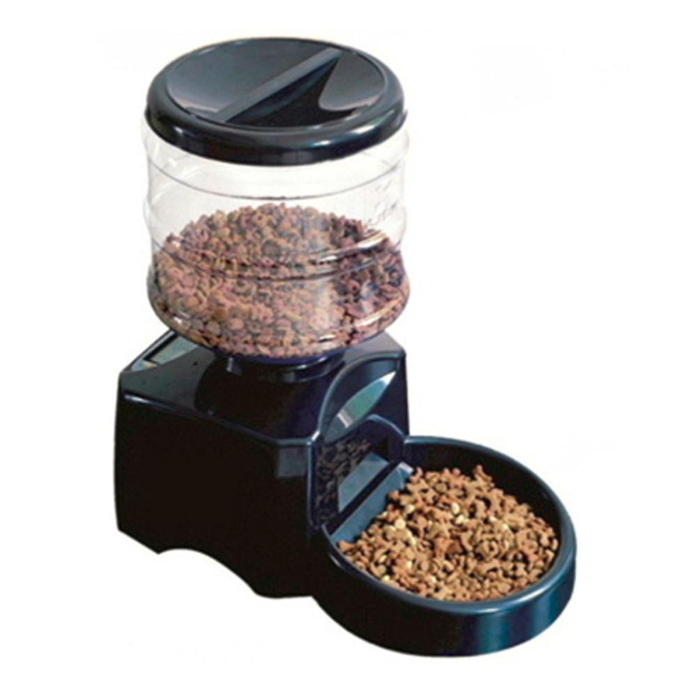 5.5L Automatic Pet Feeder With Voice Message Recording And LCD Screen