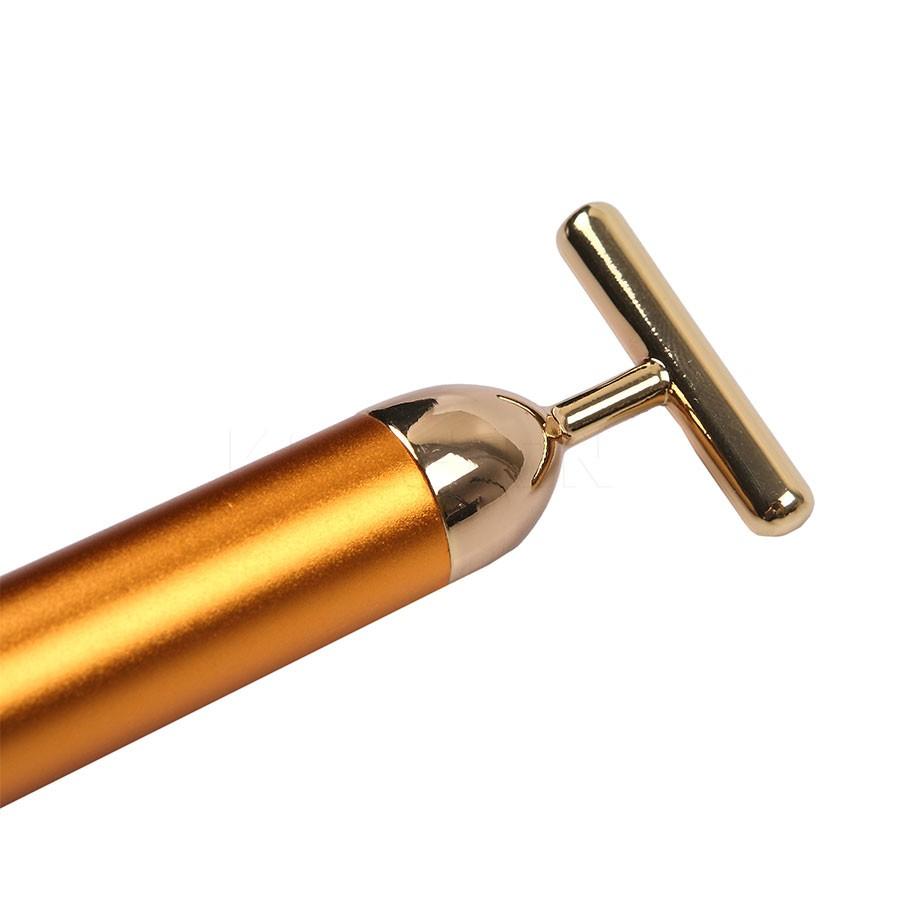 Golden Vibration Facial Massage Roller