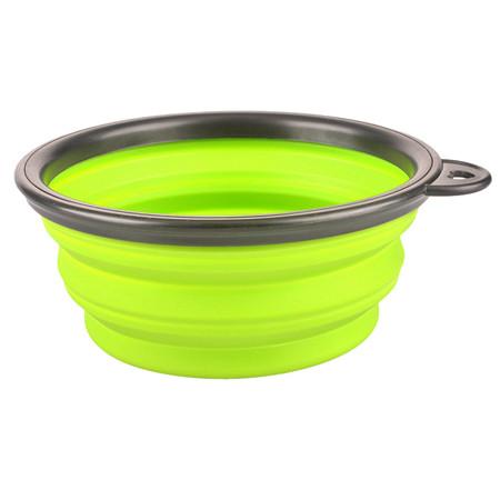 Collapsible Silicone Dog Bowl