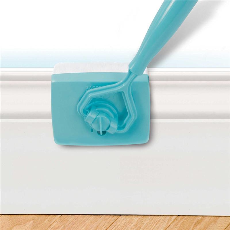 White Baseboard Multi-Use Cleaning Duster