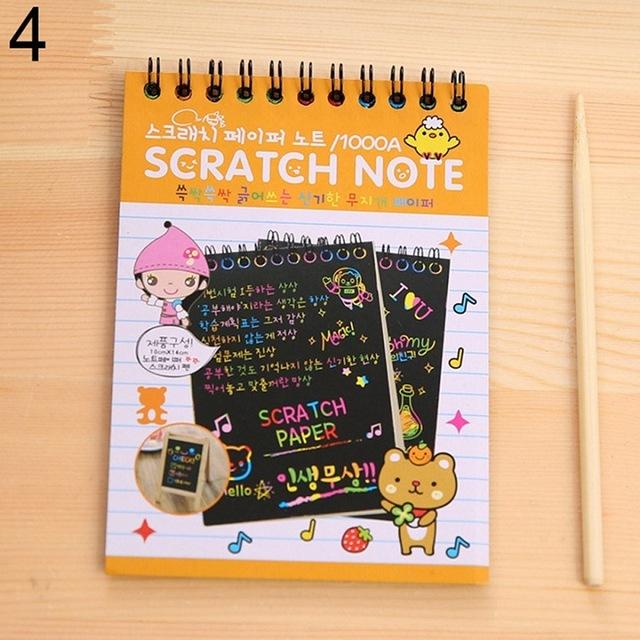 Scratch-Off Magic Rainbow Notebook